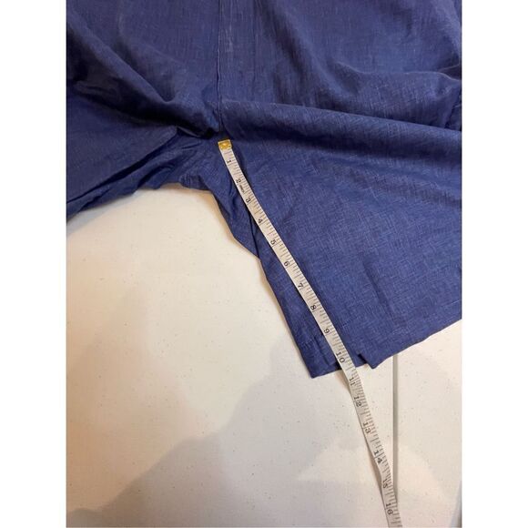 Cubavera men’s blue linen blend shorts size 42 - Picture 5 of 6
